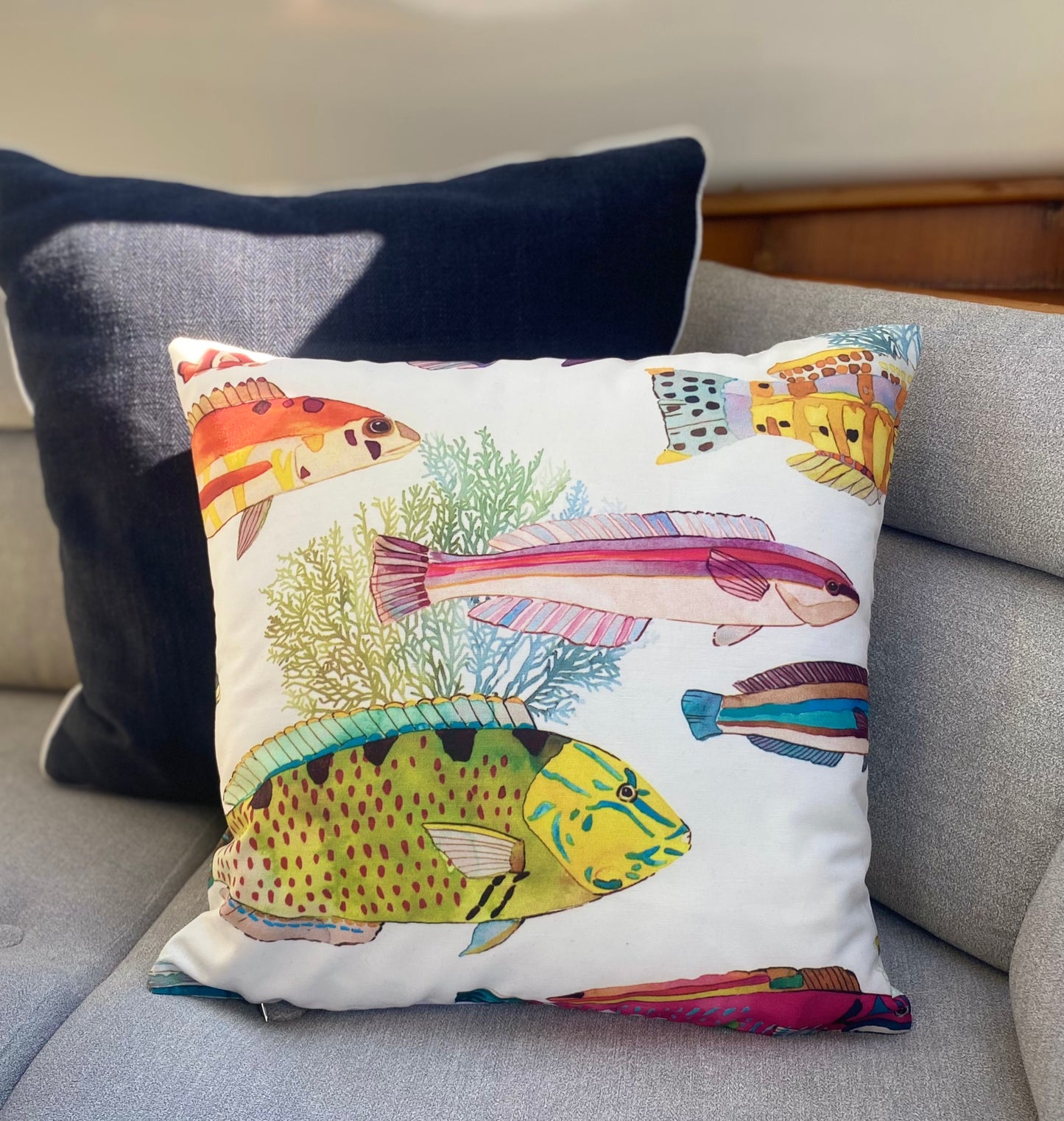 Cushion Cover - Sea Life 40/40cm
