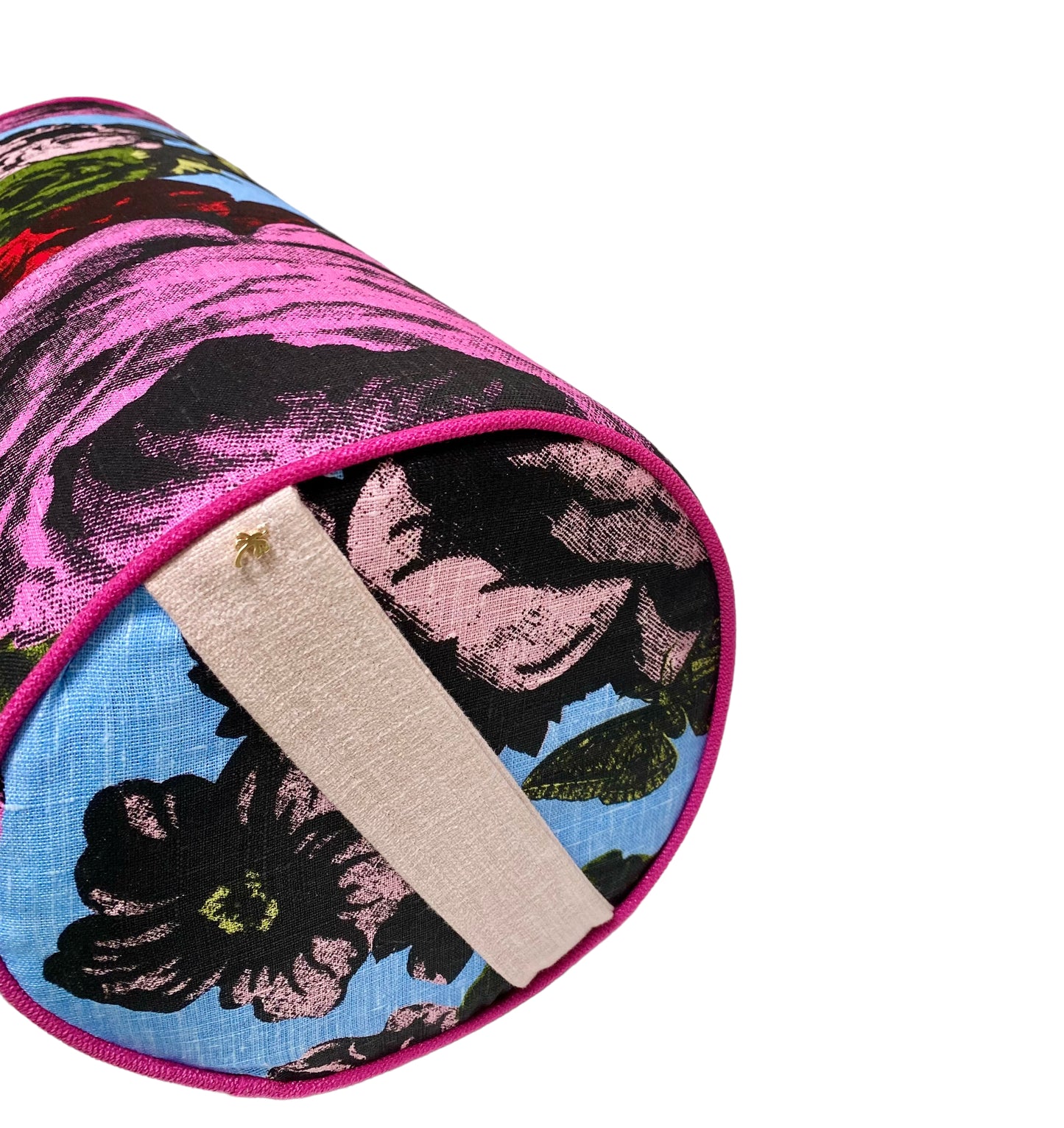 Yoga Bolster - Pink Floral