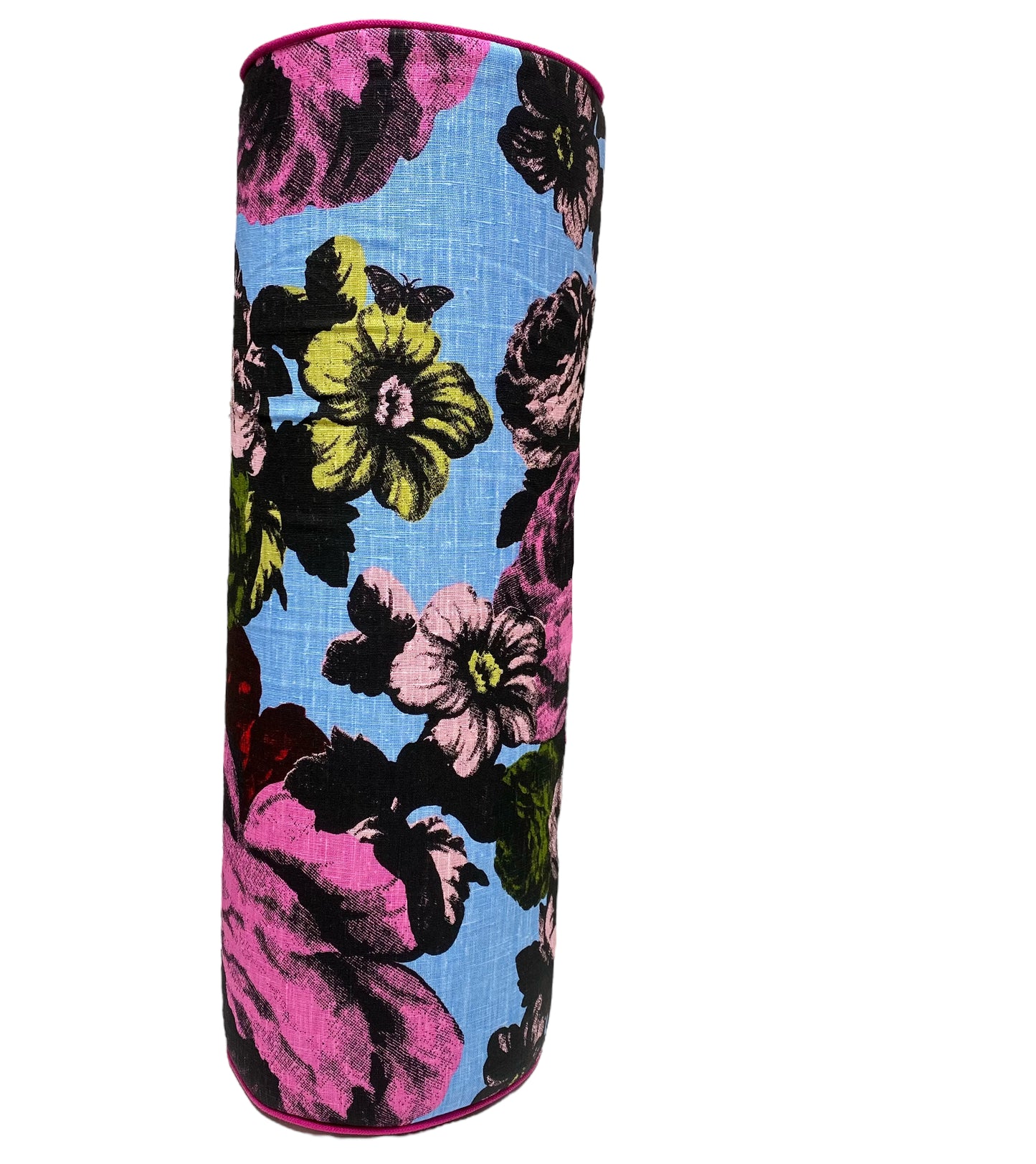 Yoga Bolster - Pink Floral