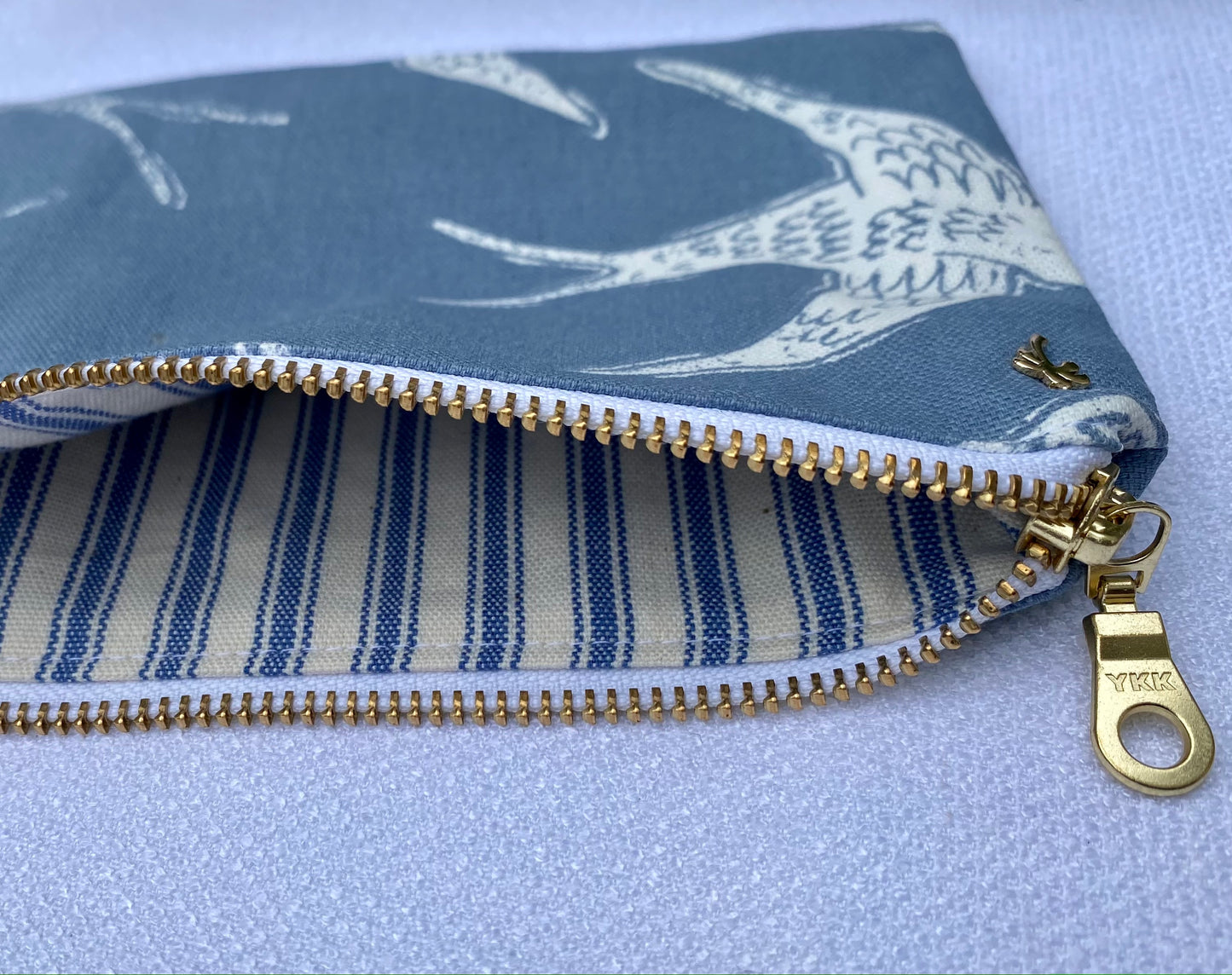 Clutch Bag - Blue birds